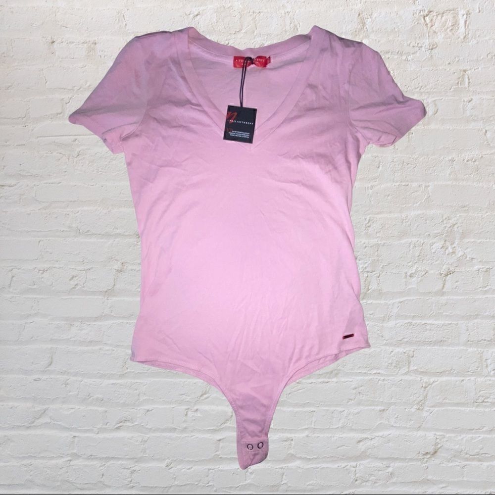 NWTs n:PHILANTHROPY V-Neck Short Sleeve Bodysuit